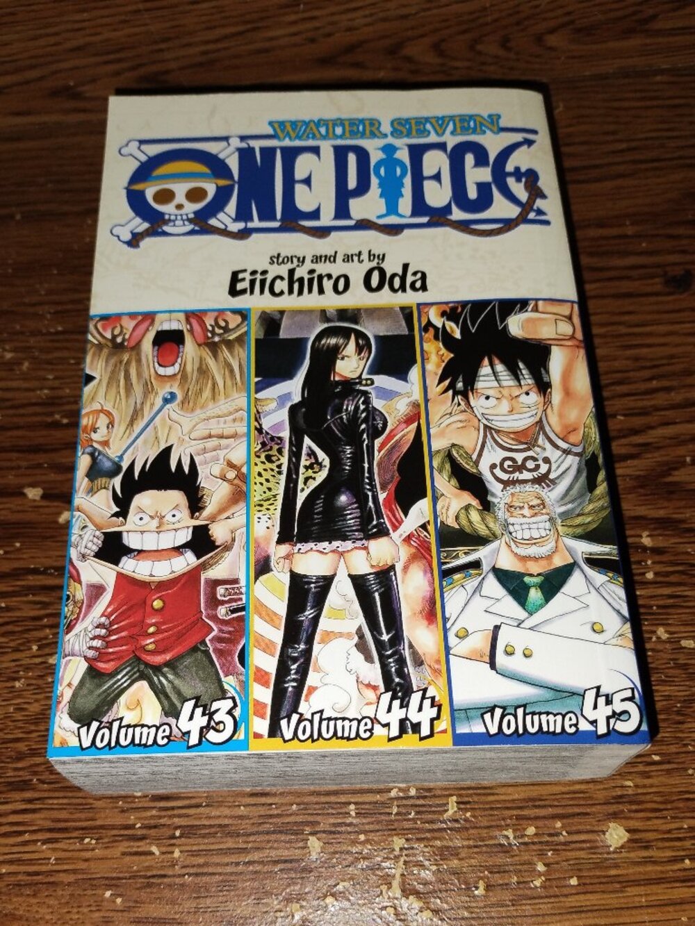 One Piece Vol. 43 to 45 Manga in English by Eiichiro Oda (Viz Media)